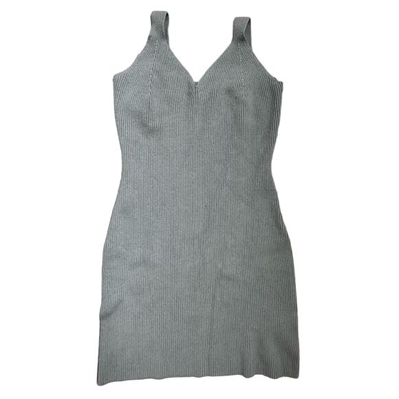 Abercrombie & Fitch|Sweater Tank Mini Dress|Sage Green|SZ M‎ - Picture 1 of 7